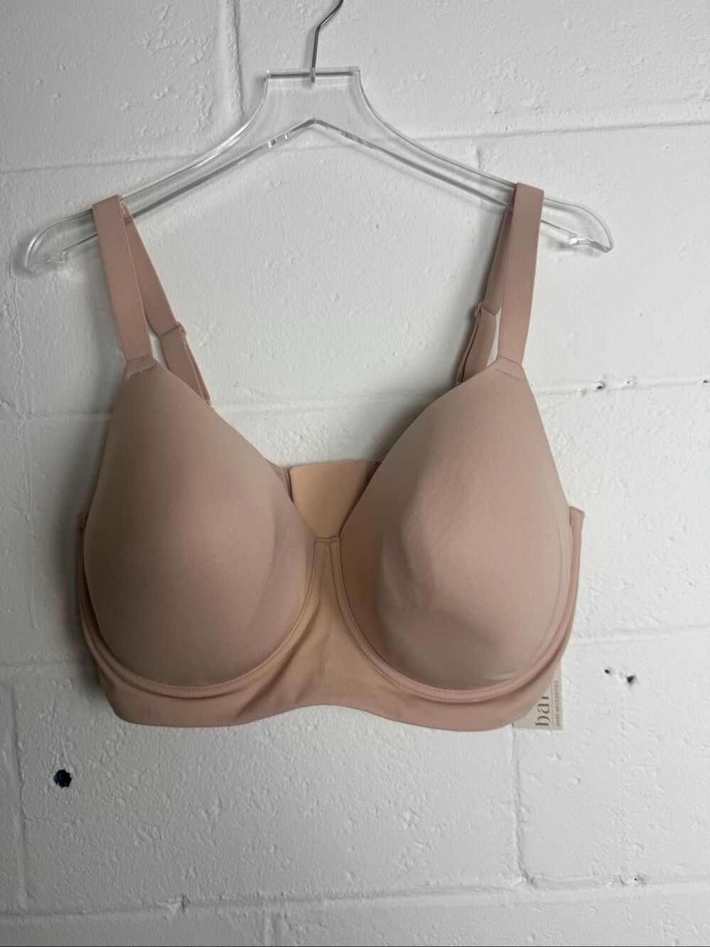 Bare Necessities Women’s Longline Smooth T-Shirt Bra 40G Hazel NWT